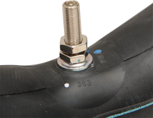Load image into Gallery viewer, Parts unlimited Inner Tube - Heavy Duty - 10" - TR-4 - Center Metal Valve B20088 - Back View