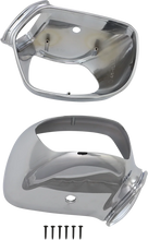 Load image into Gallery viewer, Parts unlimited Mirror Housing - Chrome - Left/Right 45-1232 - Main Product View