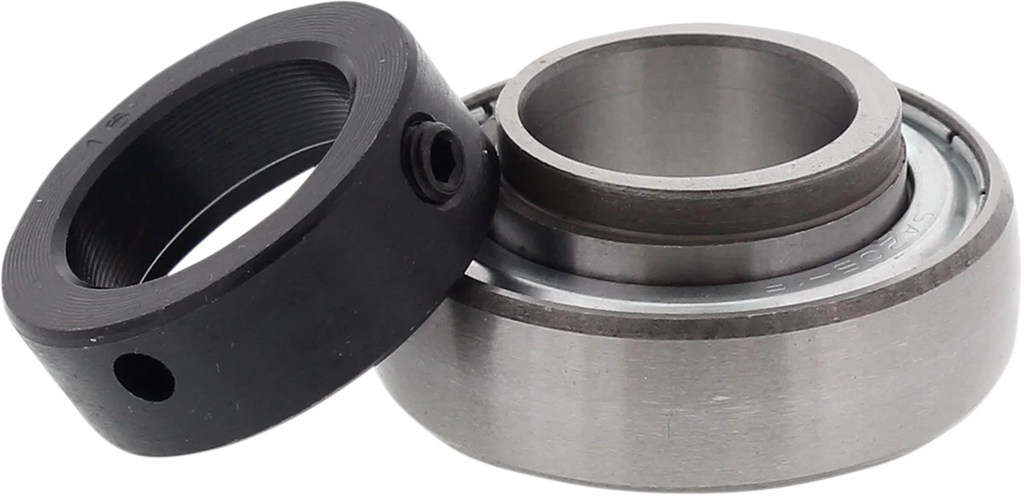 Parts unlimited Single Bearing - 1 x 52 x 15 - 21.25 Width with Sleeve 12-1004-W - Side View