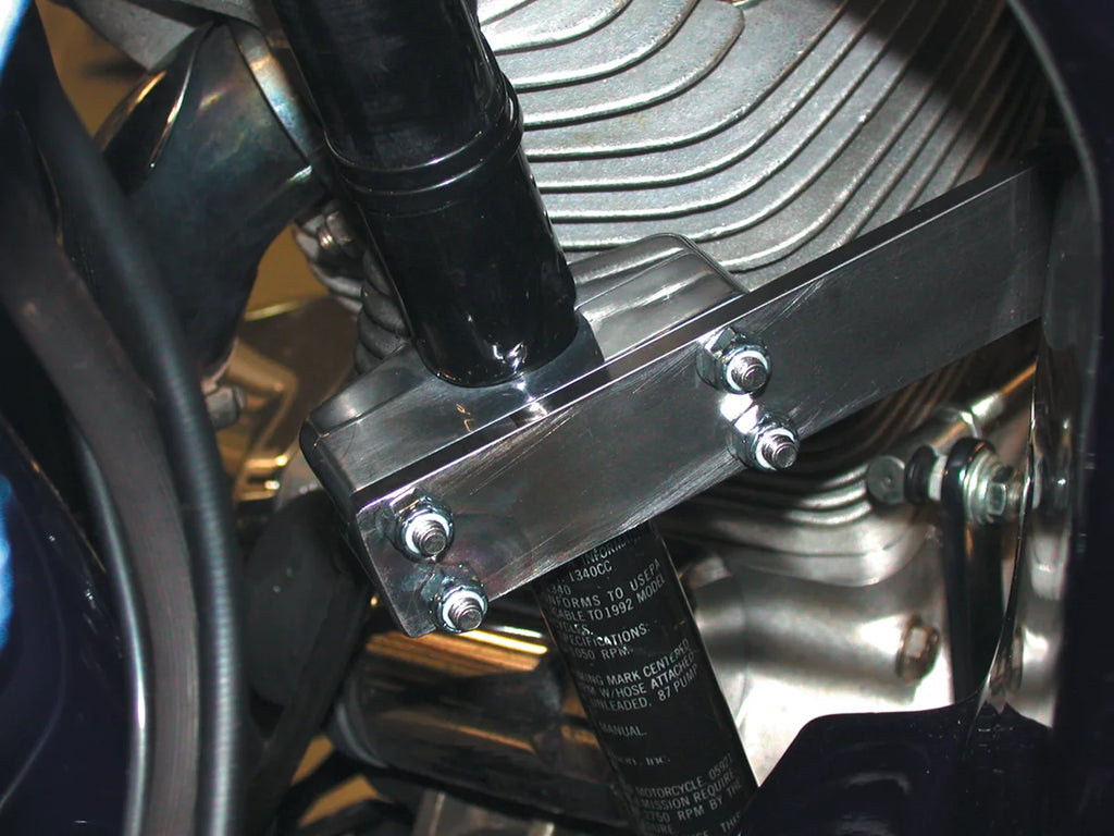Pingel Frame Tube Mount - 1" 62061 - Side View