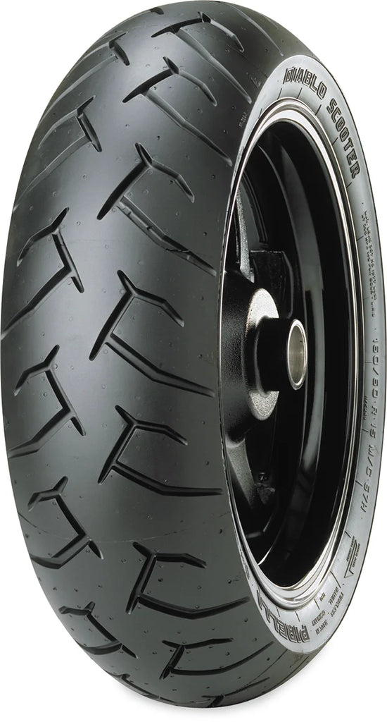 Pirelli Tire - Diablo Rosso™ Scooter - Rear - 130/70-12 - 62P 2925500 - Installation View