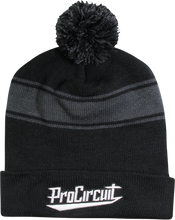 Load image into Gallery viewer, Pro Circuit Beanie - Charcoal/Black/Gray 68100 - Main Product View