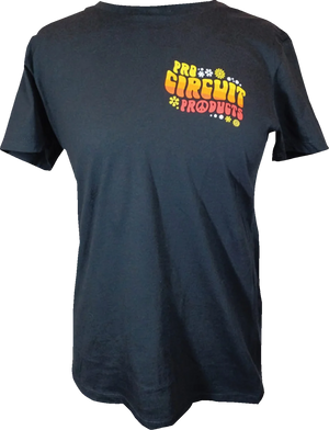 Pro Circuit Women's Groovy T-Shirt - Black - XL 646610-040 - Main Product View