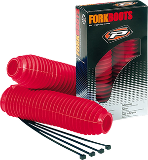 Pro Grip Fork Boots - 42/45 mm - Red PA251045GORO - Main Product View