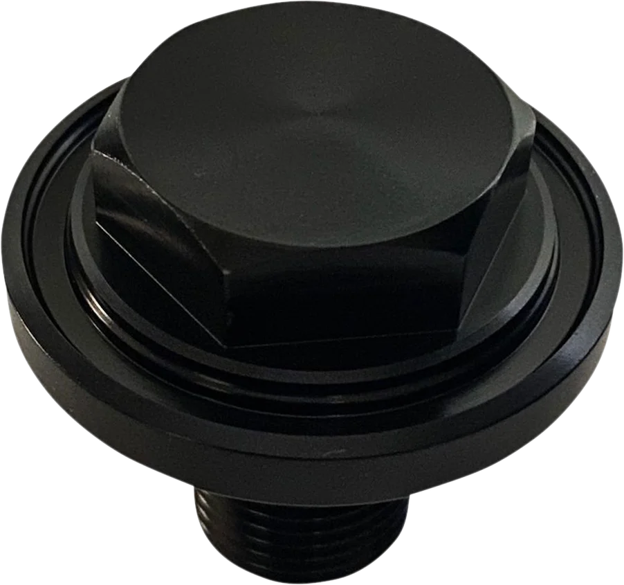 Pro-One Performance Steering Stem Bolt - Black 106201B - Side View