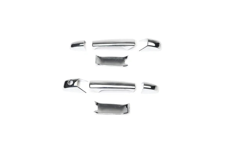 Putco 14-14 Chevrolet Silverado HD (2 Door) (w/o Passenger Keyhole) - Deluxe Door Handle Covers - Side View