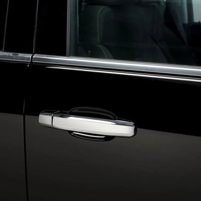 Putco 14-18 Chevy Silverado LD - 2 Door - w/ Passenger Side Keyhole Door Handle Covers - Side View