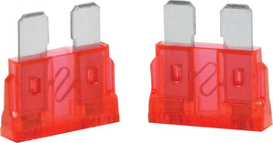 Quickcar Racing 10 Amp ATC Fuse Red 5pk 50-910