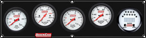 Quickcar Racing Extreme 4-1 Panel w/Tach OP/WT/FP15/WP Black 61-7052