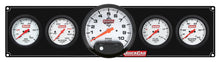 Load image into Gallery viewer, Quickcar Racing Extreme 4-1 Panel w/Tach OP/WT/FP15/WP Black 61-7756