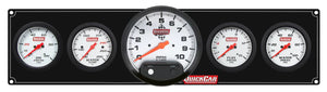 Quickcar Racing Extreme 4-1 Panel w/Tach OP/WT/FP15/WP Black 61-7756