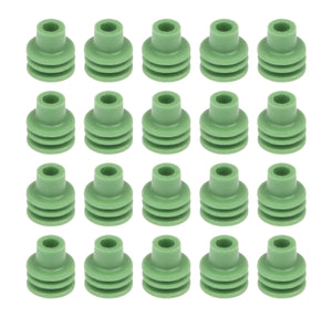 Quickcar Racing Green Weatherpack Seals 20 pack 50-302-20