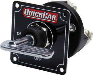 Quickcar Racing Master Disconnect Black w/Removable Silver Key 55-031