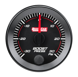 Quickcar Racing RedLine  Gauge 2-1/16in Boost  -30/30psi 65-012