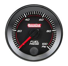 Load image into Gallery viewer, Quickcar Racing RedLine  Gauge 2-1/16in Fuel Pressure  0-100psi 65-005