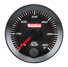 Load image into Gallery viewer, Quickcar Racing RedLine  Gauge 2-1/16in Oil Temperature 140-320F 65-009