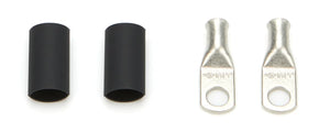 Quickcar Racing Ring Terminals 1/4in 6 Ga w/Heat Shrink 57-580