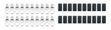 Load image into Gallery viewer, Quickcar Racing Ring Terminals 3/8in 6 Ga w/Heat Shrink 20pk 57-582-20
