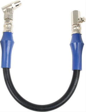 Quickcar Racing Tire Pressue Gauge Hose 14in w/ Relief Button 56-001