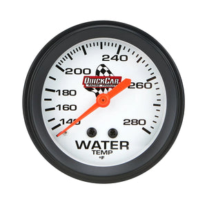 Quickcar Racing Water Temp. Gauge 2-5/8in 6116006