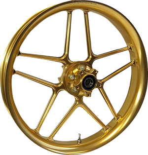 RC Components Wheel - Laguna - Front - Dual Disc/with ABS - Gold - 19x3 930-140G-FA - Main Product View