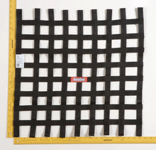Load image into Gallery viewer, RaceQuip Black 24 X 24 SFI Ribbon Net