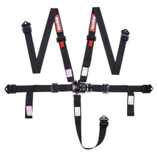 Load image into Gallery viewer, RaceQuip Latch & Link 5 Point Auto Racing 2In Harness Set / SFI 16.1 Seat Belt Set / Black