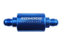 Load image into Gallery viewer, Redhorse Performance 8AN Fuel Filter- Blue 4151-08-1