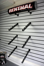 Load image into Gallery viewer, Renthal Handlebar Slatwall Display - Side View