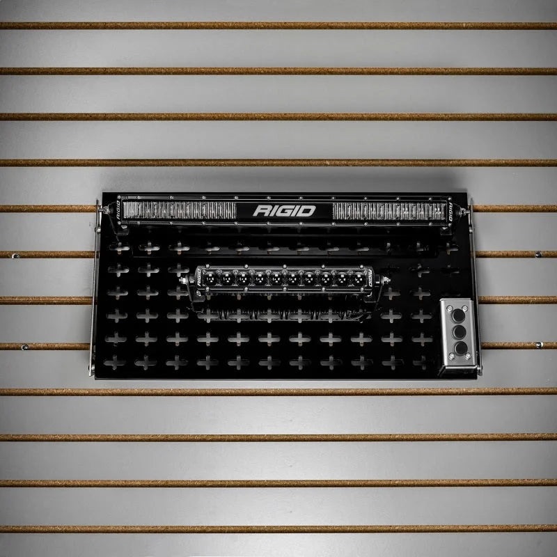 Rigid Industries Slat Wall Brackets - Side View