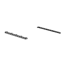 Load image into Gallery viewer, Road Armor TRECK Dual Upper 6-1/2ft Bed Accessory Rail & 5-Light Mounts - Tex Blk (Pair)