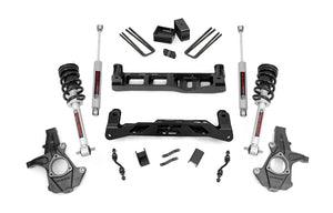 Rough Country 5 Inch Lift Kit | Alu/Stamp Steel | N3 Struts | Chevy/GMC 1500 (14-18 & Classic) 24834
