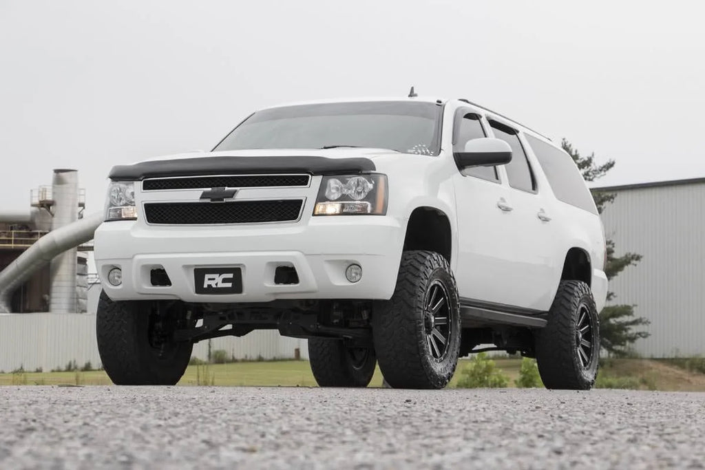 Rough Country 7 Inch Lift Kit | Vertex Coilovers | Chevy/GMC SUV 1500 2WD/4WD (2007-2014) 28750 - Side View
