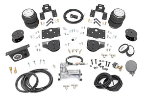 Rough Country Air Spring Kit w/compressor | 4 Inch Lift Kit | Ram 1500 4WD (2019-2025) 100354C - Kit Contents