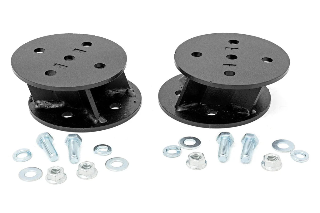 Rough Country Air Spring Kit w/compressor | 4 Inch Lift Kit | Ram 1500 4WD (2019-2025) 100354C - Installation View