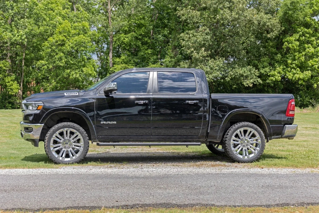 Rough Country BA2 Running Board | Side Step Bars | Ram 1500 (19-25)/1500 TRX (21-24) 41004 - Installation View