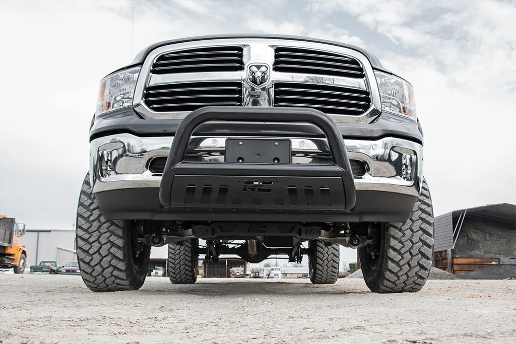 Rough Country Black Bull Bar | Ram 1500 2WD/4WD (2019-2025) B-D2092 - Back View