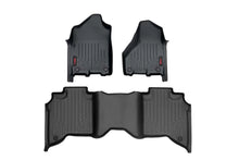 Load image into Gallery viewer, Rough Country Floor Mats | FR & RR | FR Bucket | Crew | Ram 2500 2WD/4WD (2019-2024) M-31430