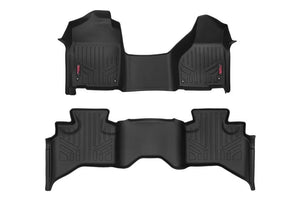 Rough Country Floor Mats | One Piece FR & RR |Quad Cab | Ram 1500 2WD/4WD (2012-2018 & Classic) M-31312