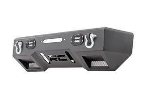 Rough Country Front Bumper | Stubby | BLK LED | Jeep Gladiator JT/Wrangler JK & JL/Wrangler Unlimited 4WD 11831