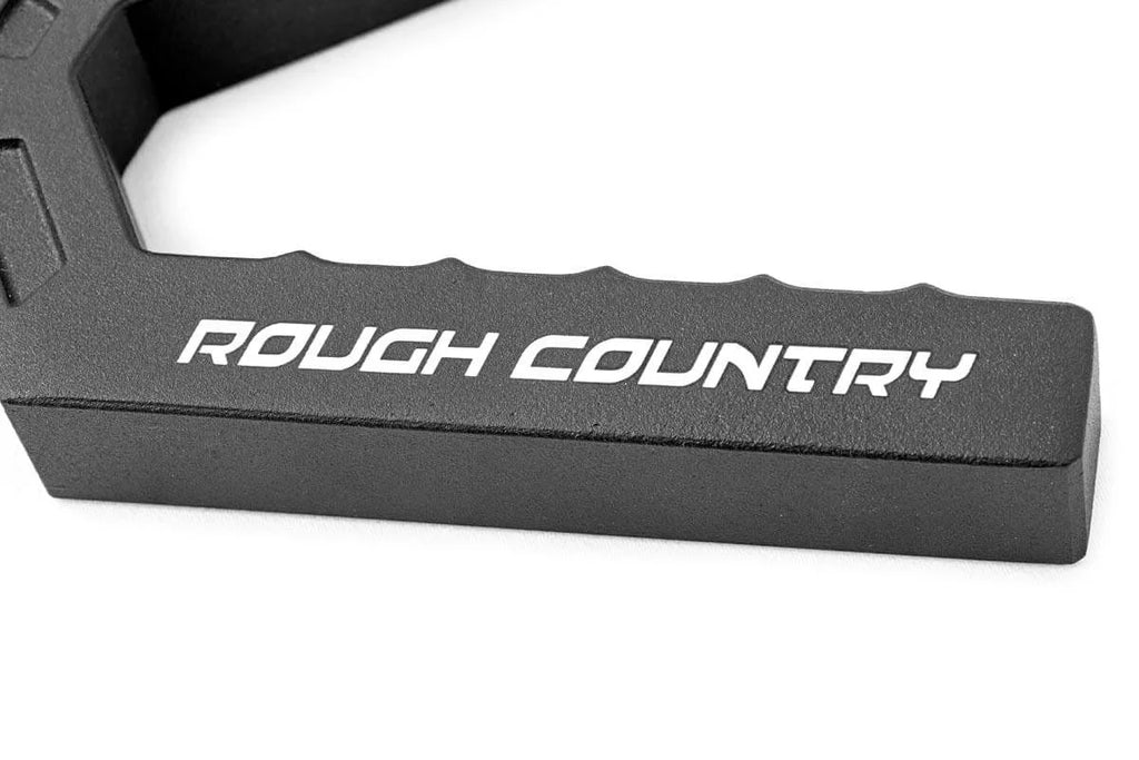 Rough Country Grab Handles | Alum | FR & RR | Jeep Wrangler JK/Wrangler Unlimited  (07-18) 6509 - Front View