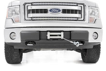 Load image into Gallery viewer, Rough Country Hidden Winch Mounting Plate | Ford F-150 2WD/4WD (2009-2014) 1010 - Installation View