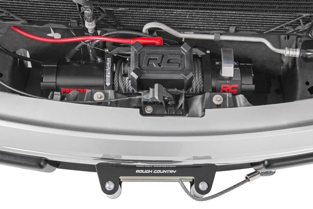 Rough Country Hidden Winch Mounting Plate | Ford F-150 2WD/4WD (2009-2014) 1010 - Additional View 5