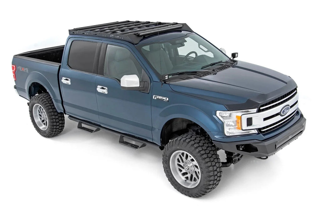 Rough Country LED Light Kit | Ditch Mount | 2" Black Pair | Flood | Ford F-150 (15-24)/F-150 Lightning (22-24) 71029 - Add...