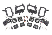 Load image into Gallery viewer, Rough Country LED Light Kit | Fog Mount | Dual 2" Black Pairs | Flood | Ford F-150 (15-17) 70833 - Kit Contents