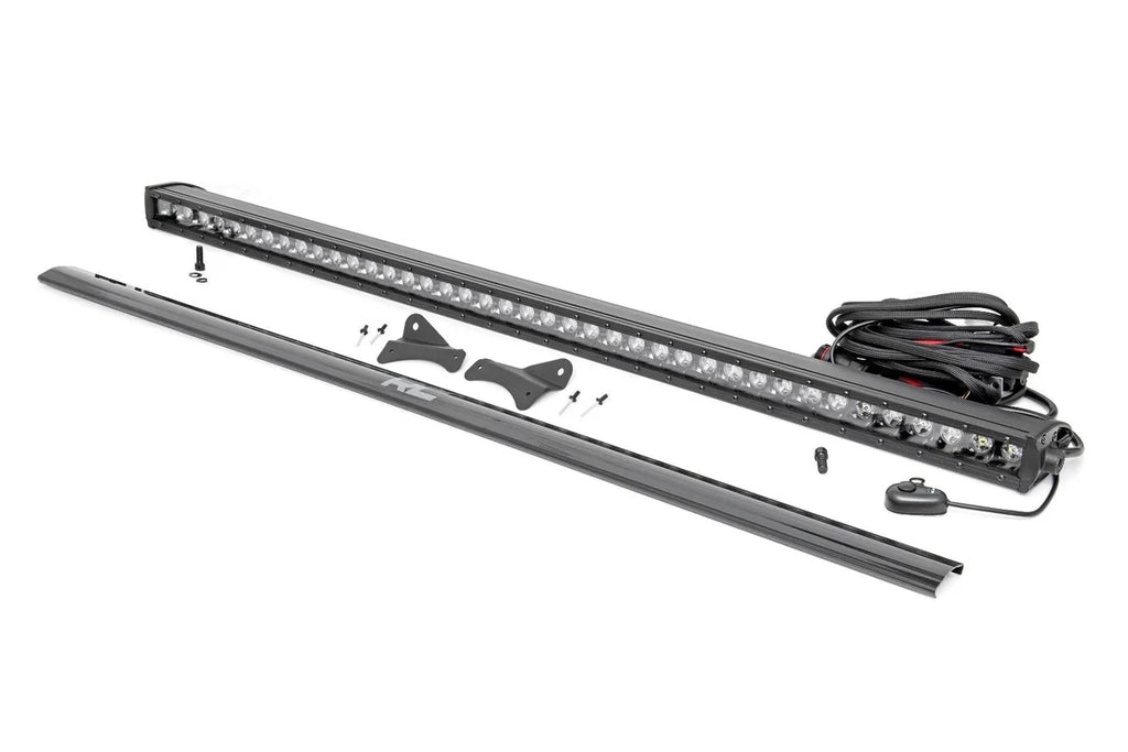 Rough Country LED Light Kit | Roof Rack Mount | 40" Black Single Row | Ford Bronco Sport (21-24) 71039 - Kit Contents