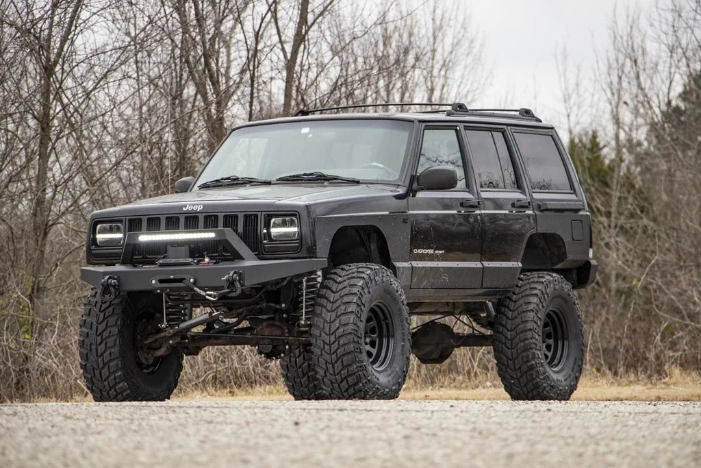 Rough Country Lower Door Armor | 4 Door | Jeep Cherokee XJ 2WD/4WD (1984-2001) 10582 - Additional View 6