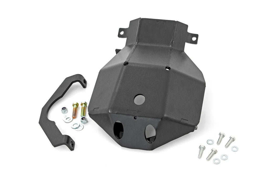 Rough Country M210 Diff Skid | Jeep Gladiator JT Rubicon/Wrangler 4xe/Wrangler JL Rubicon (18-24) 10627 - Front View