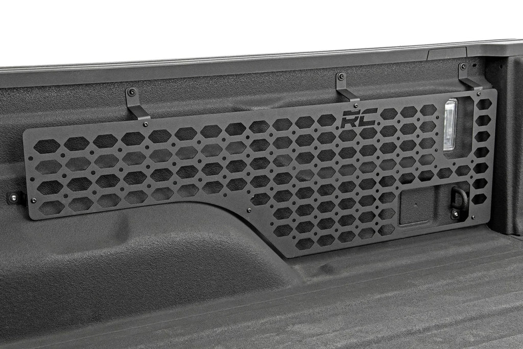 Rough Country Molle Panel Kit | Driver Side | Bed | Jeep Gladiator JT 4WD (2020-2024) 10632 - Installation View