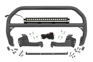 Rough Country Nudge Bar | 20 Inch Black Single Row LED | Ford Bronco Sport 4WD (2021-2024) 51041 - Main Product View